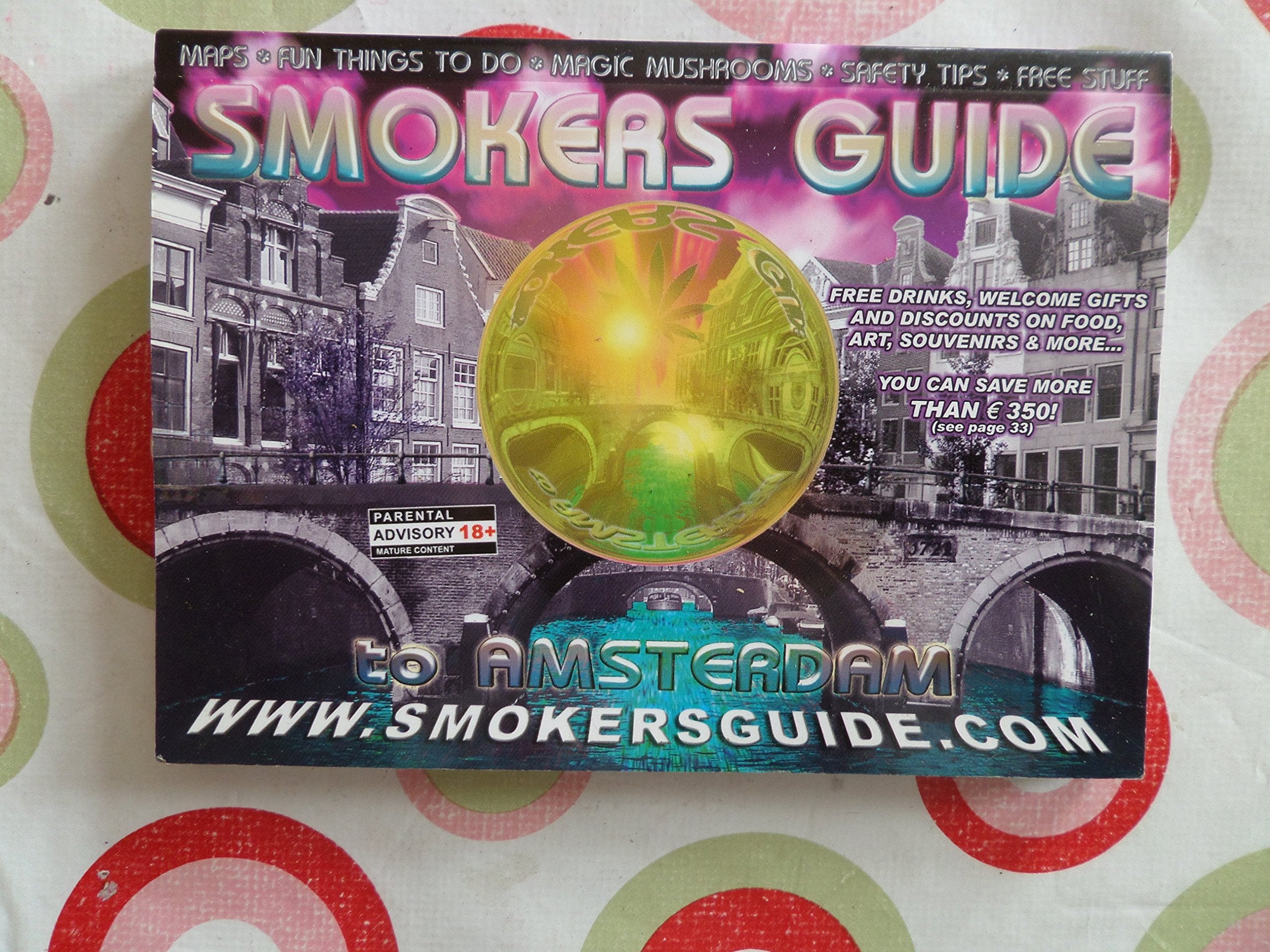SMOKERS GUIDE TO AMSTERDAM 9789080606784