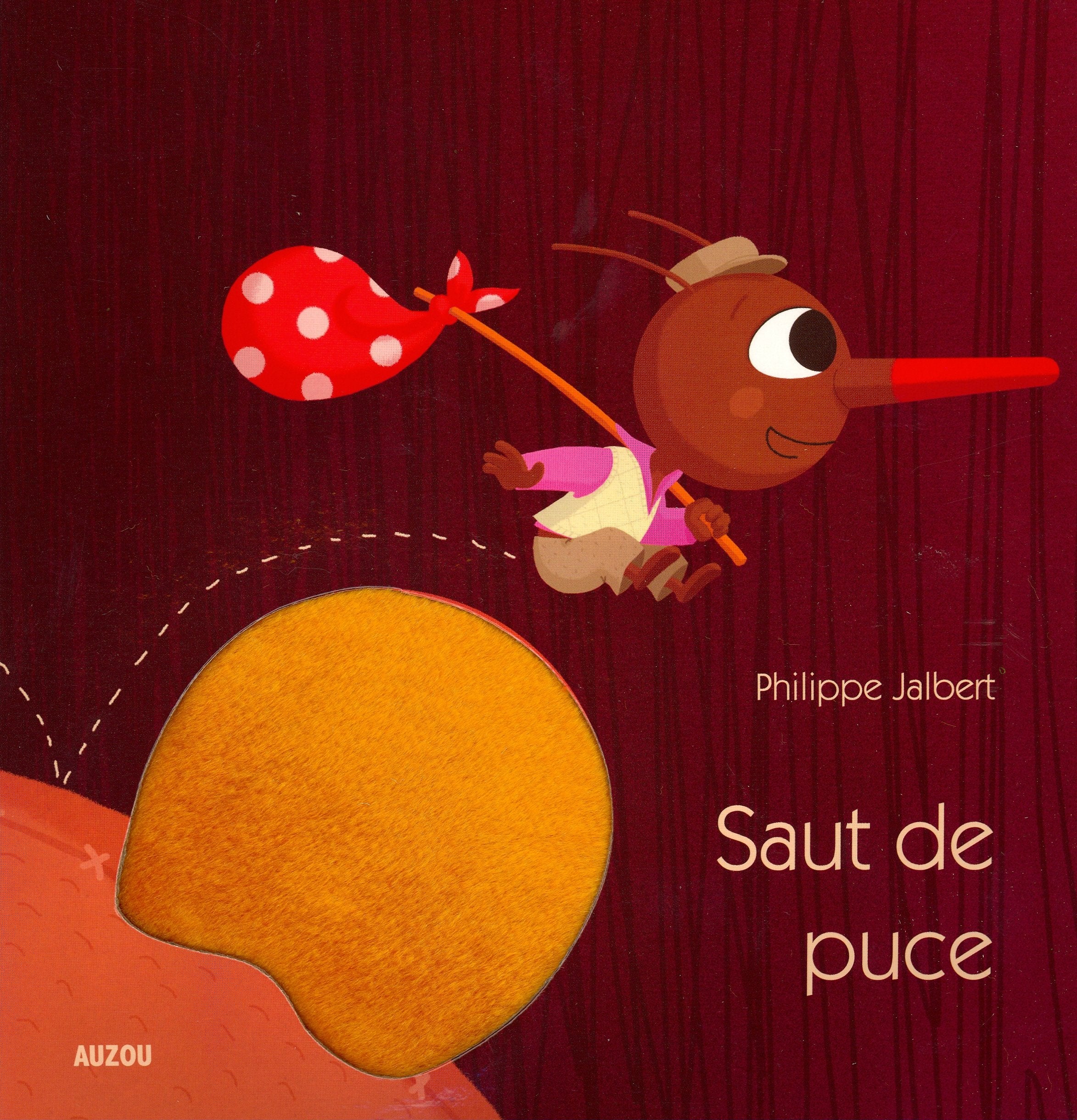 SAUT DE PUCE (Coll. ""Mes premières histoires à toucher"") 9782733814819
