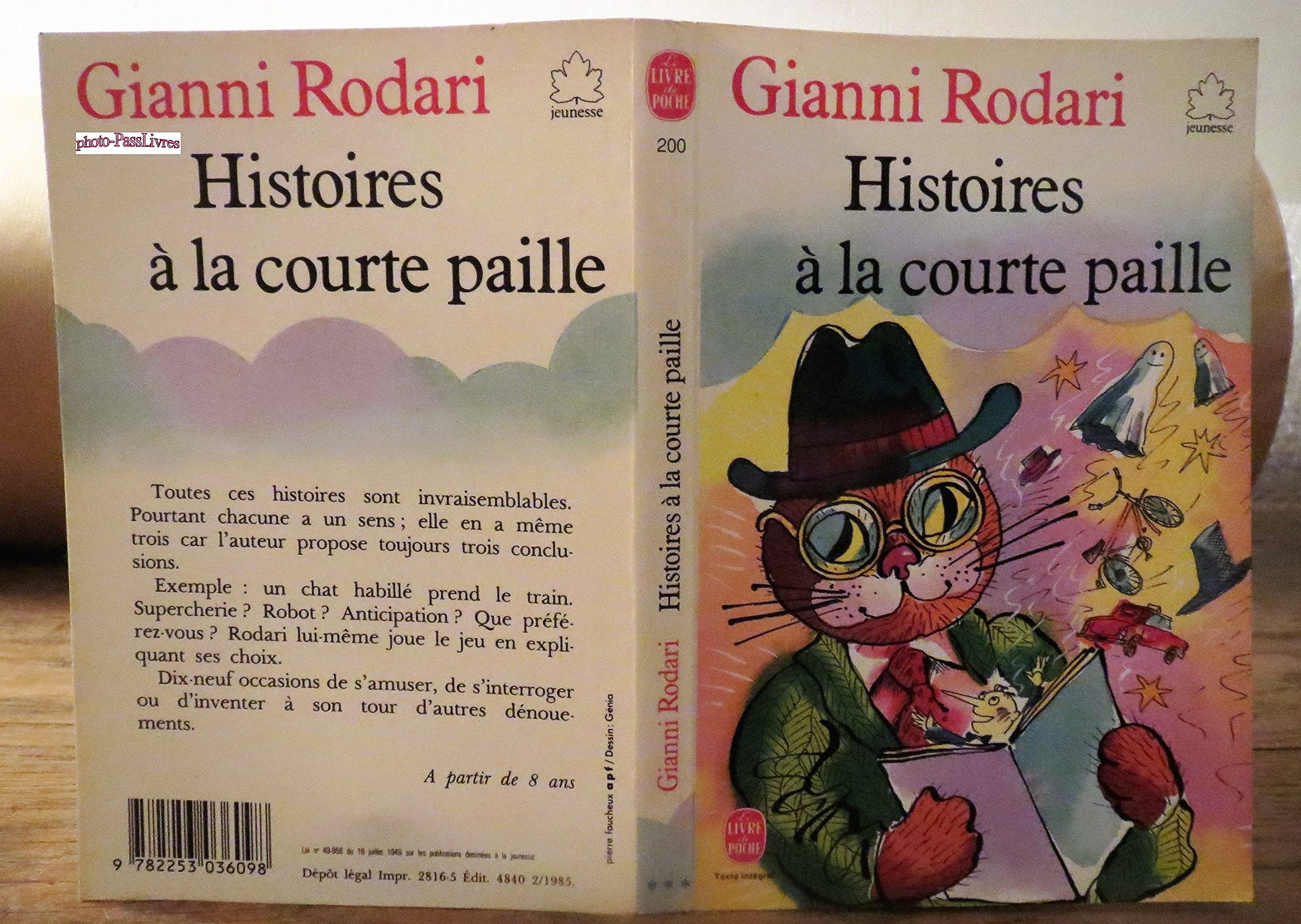 Histoires a la courte paille 9782253036098