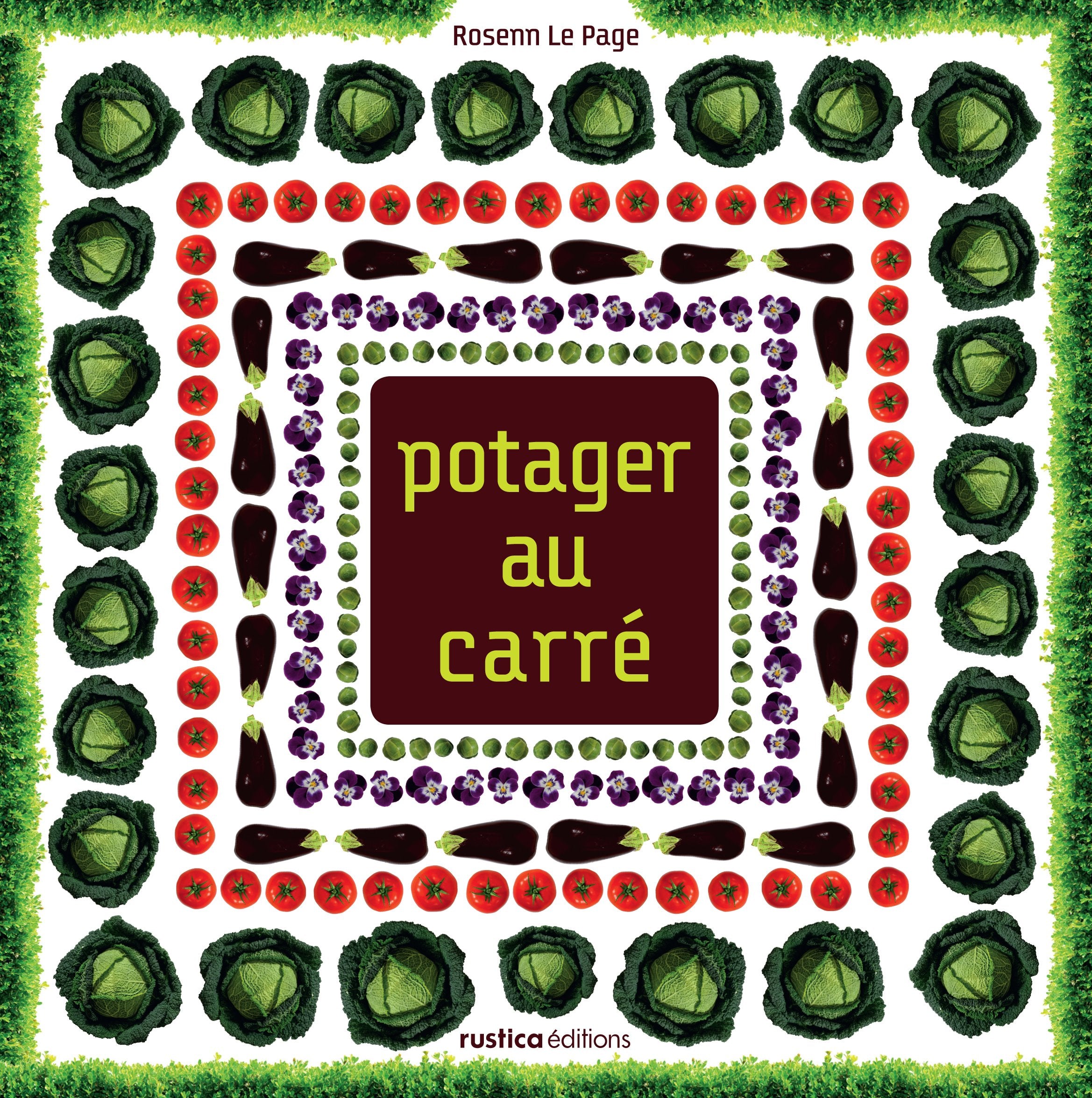 POTAGER AU CARRE 9782840389828
