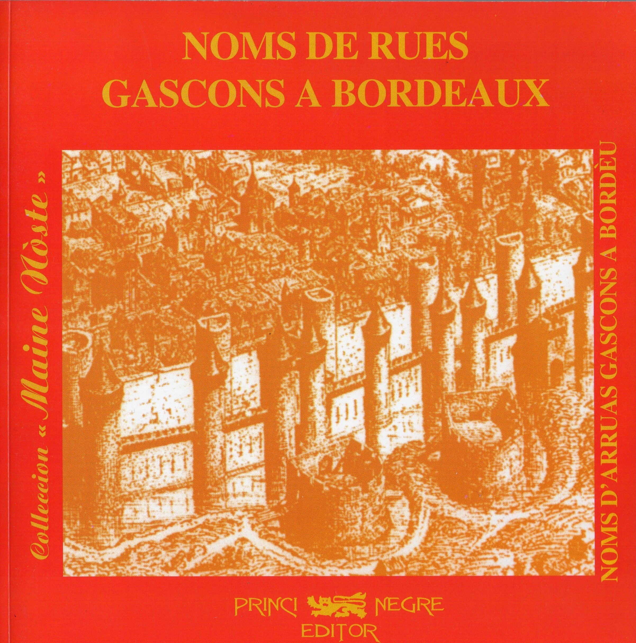 Noms de rues gascons à Bordeaux 9782905007339