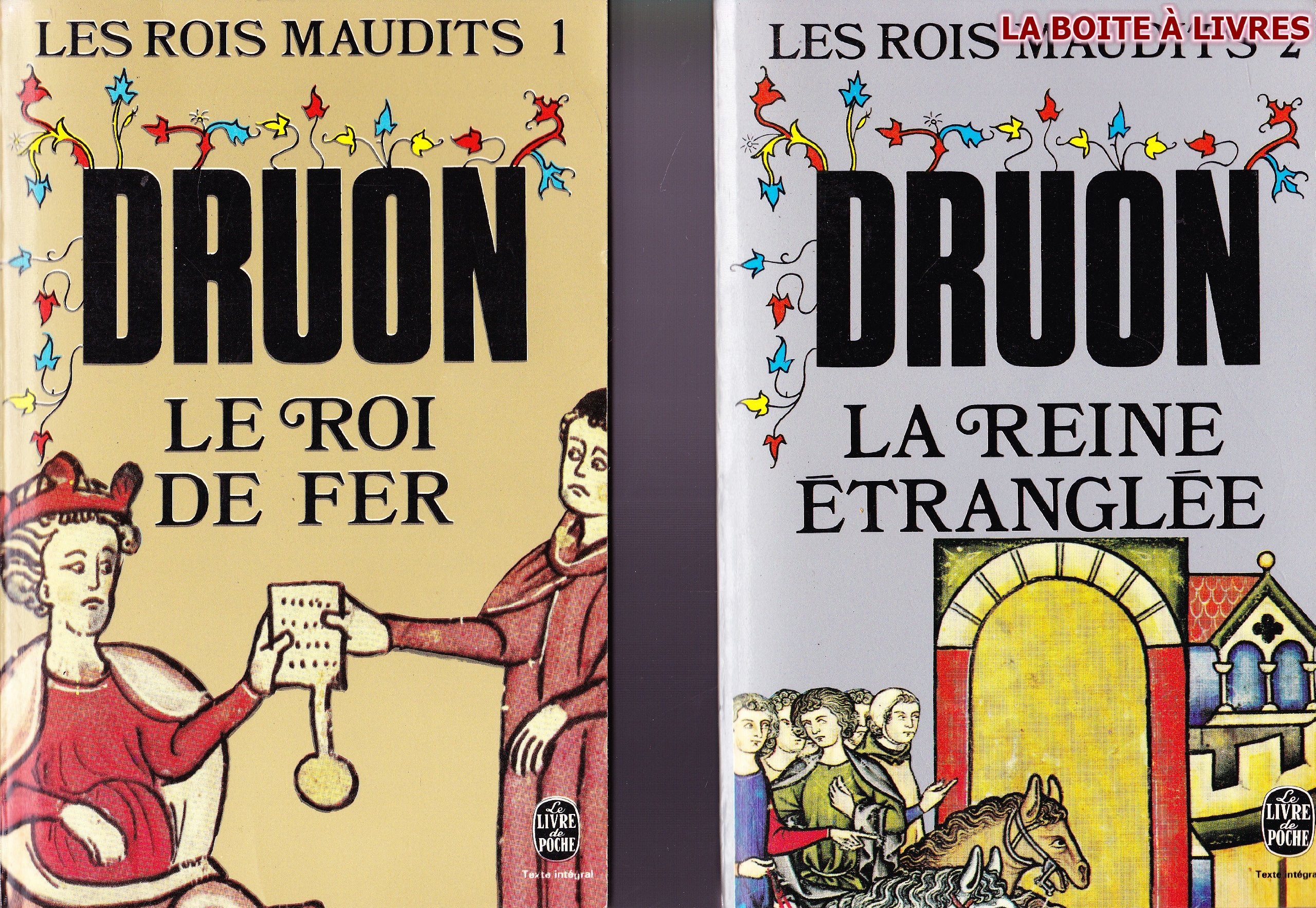 Les rois maudits en 7 tomes