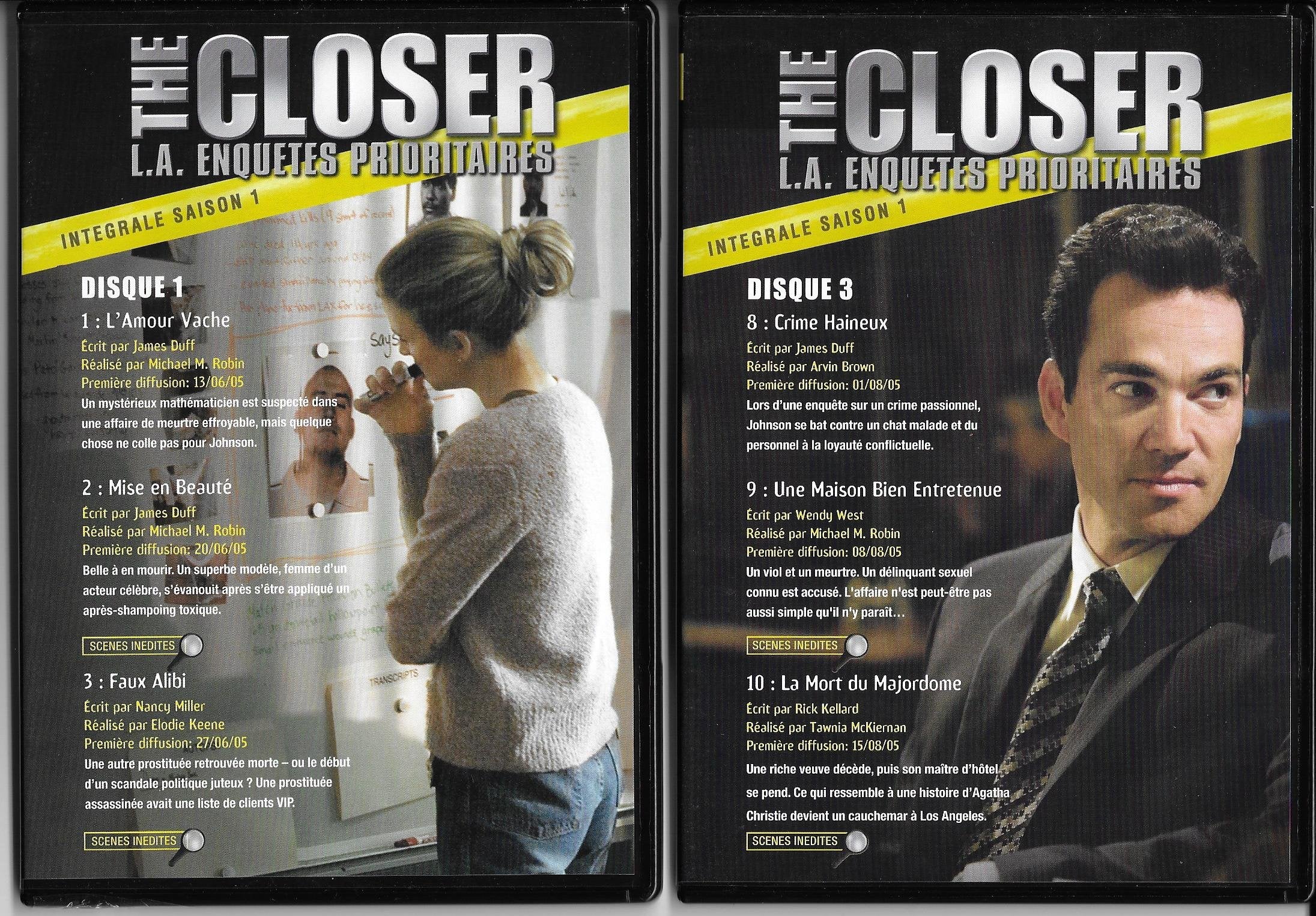 The closer, saison 1 - Coffret 4 DVD 7321910105245
