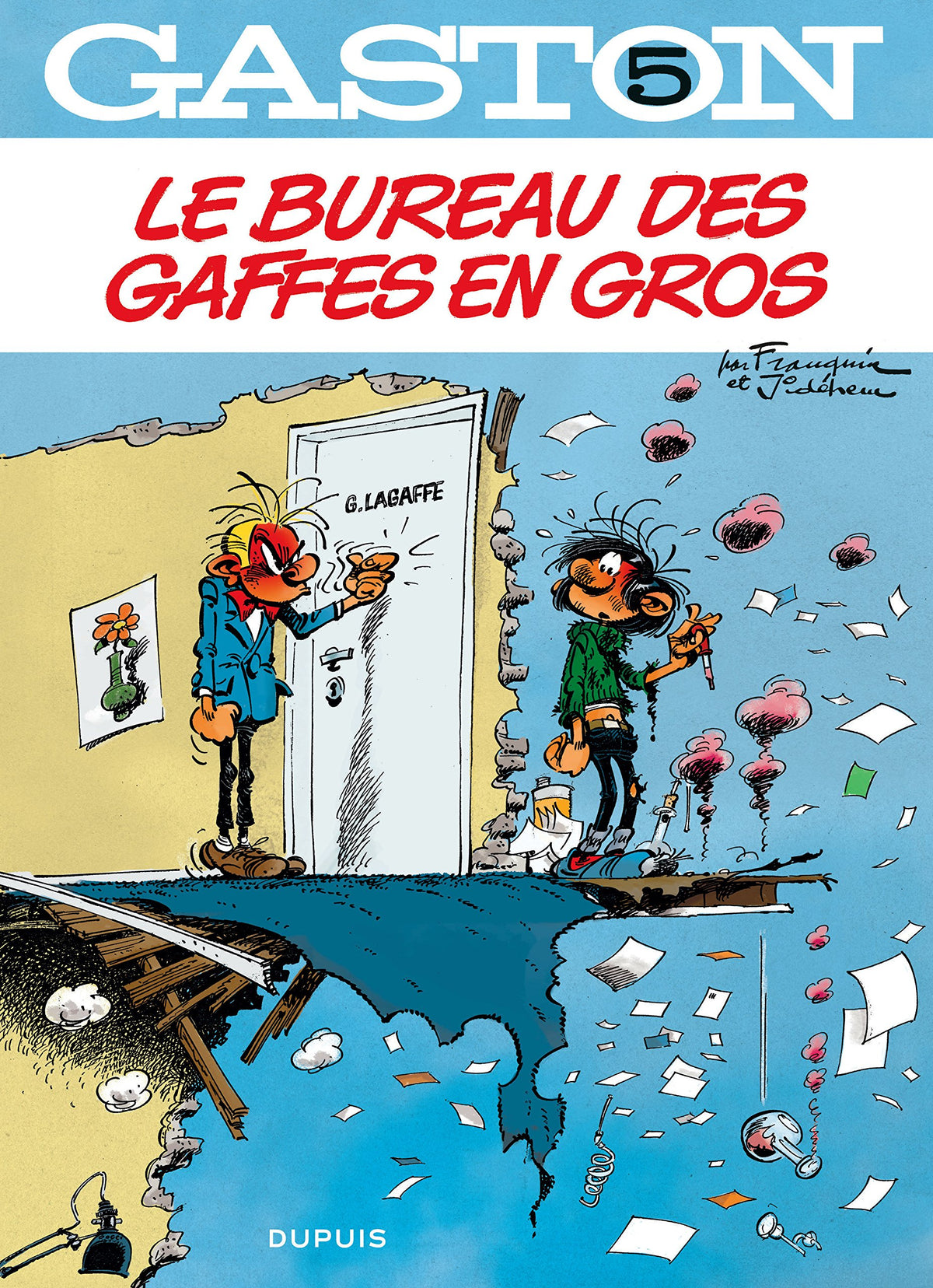 Gaston (old) - Tome 5 - Le bureau des gaffes en gros 9782800145853