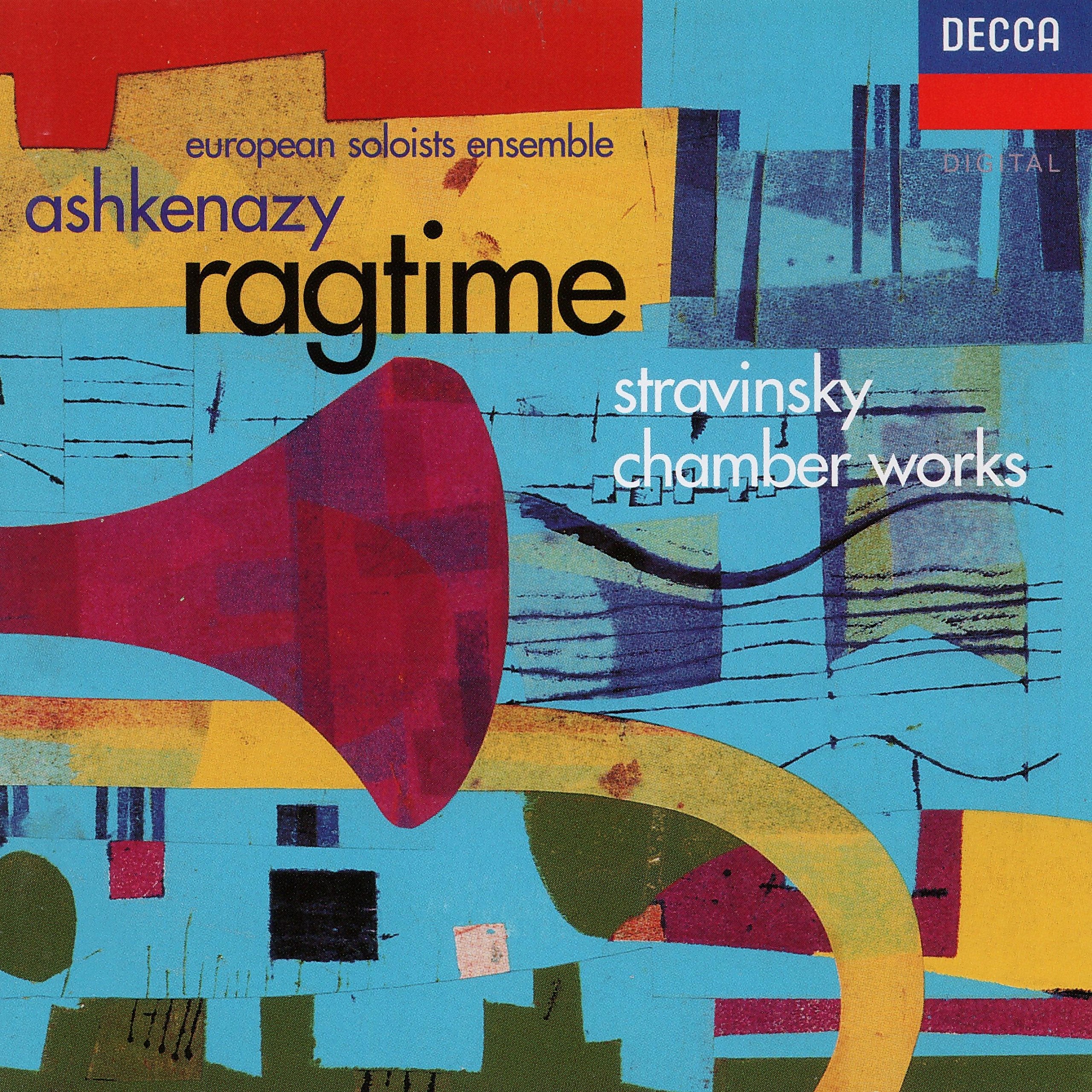 Stravinsky : Ragtime, Octet, Septet, Concertino 0028944817720