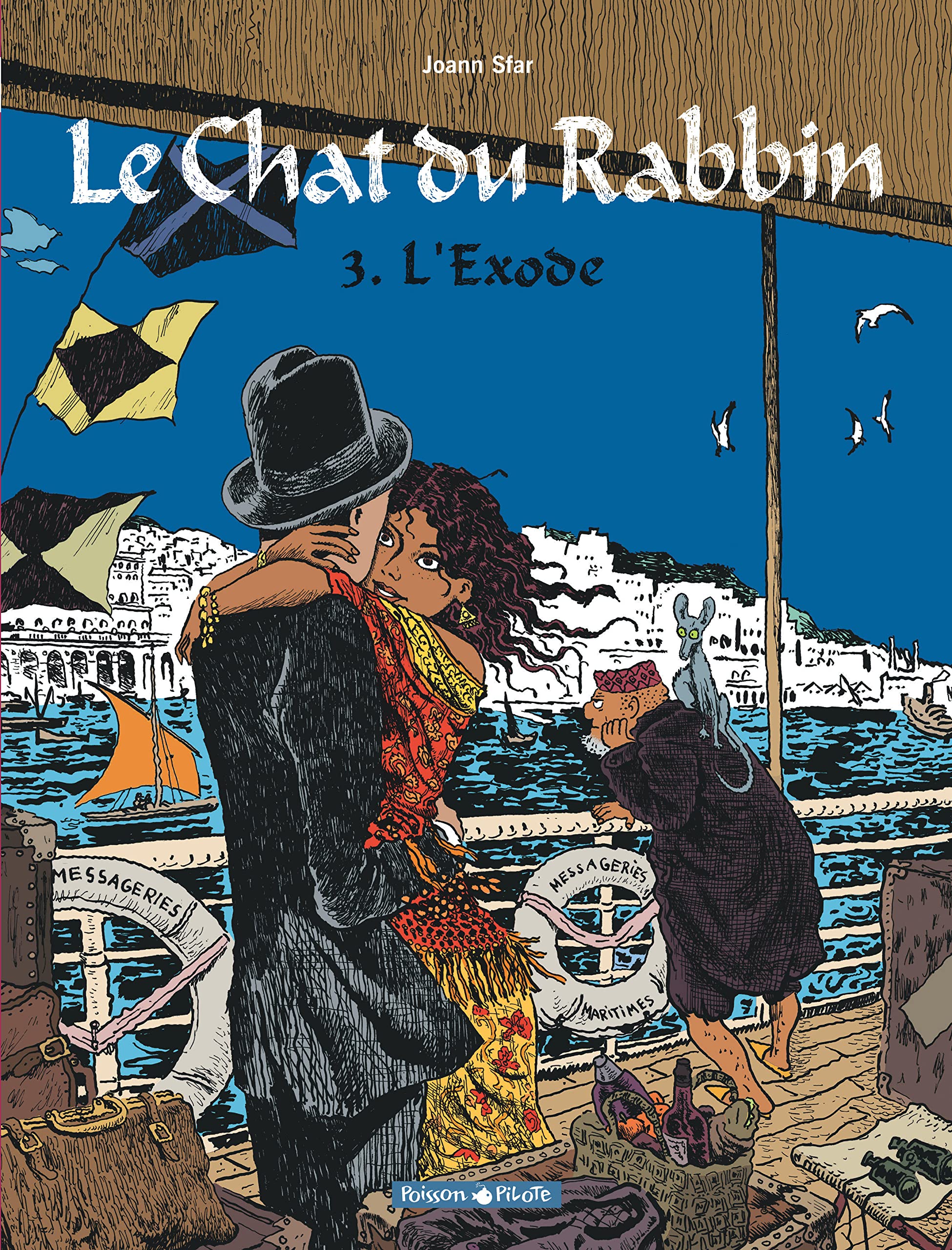 Le Chat du Rabbin, tome 3 : L'Exode 9782205054972