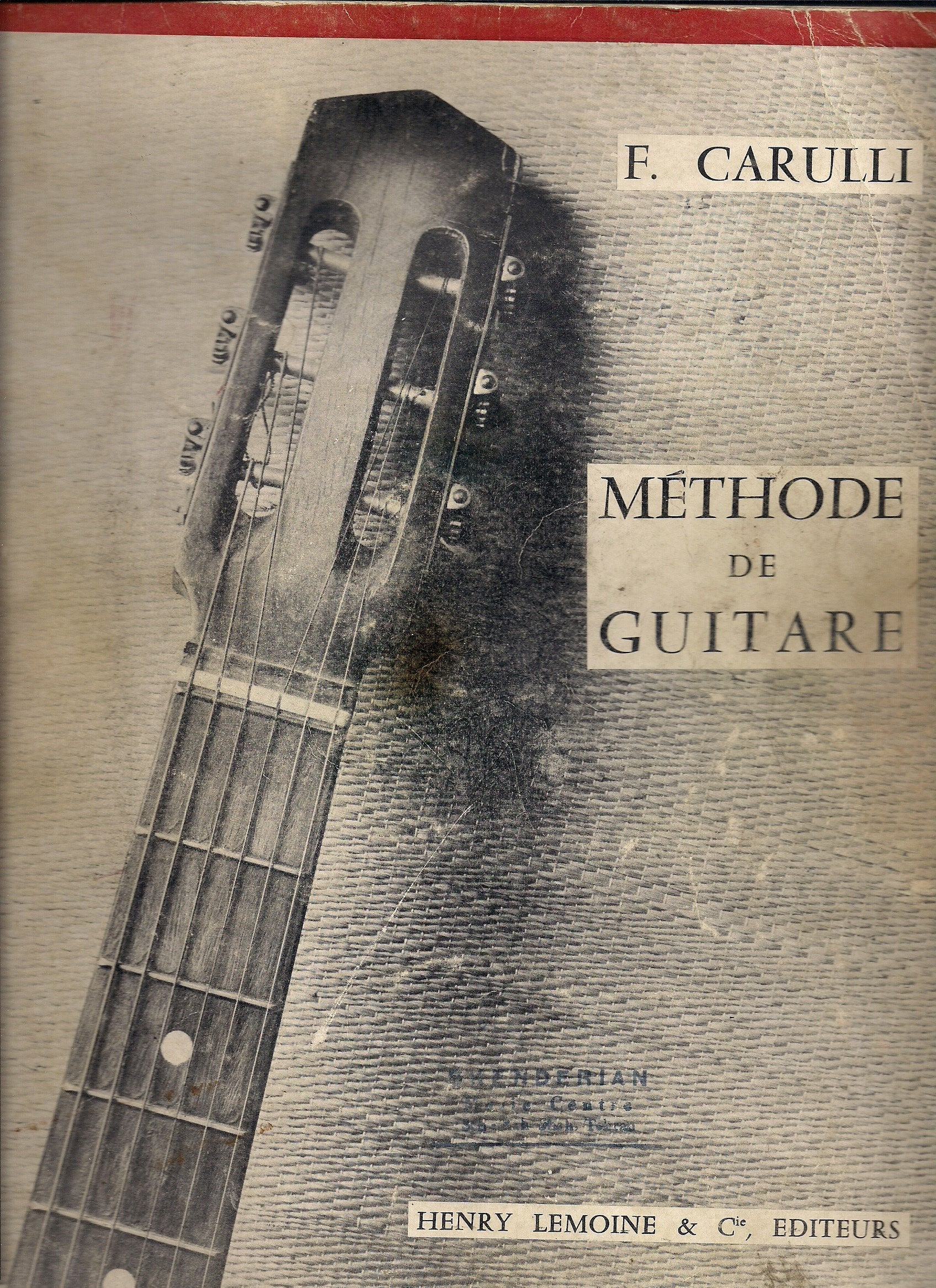 METHODE DE GUITARE - SUIVIE DE 44 MORCEAUX PROGRESSIFS ET DE 6 ETUDES - TEXTES FRANCAIS / ESPAGNOL.