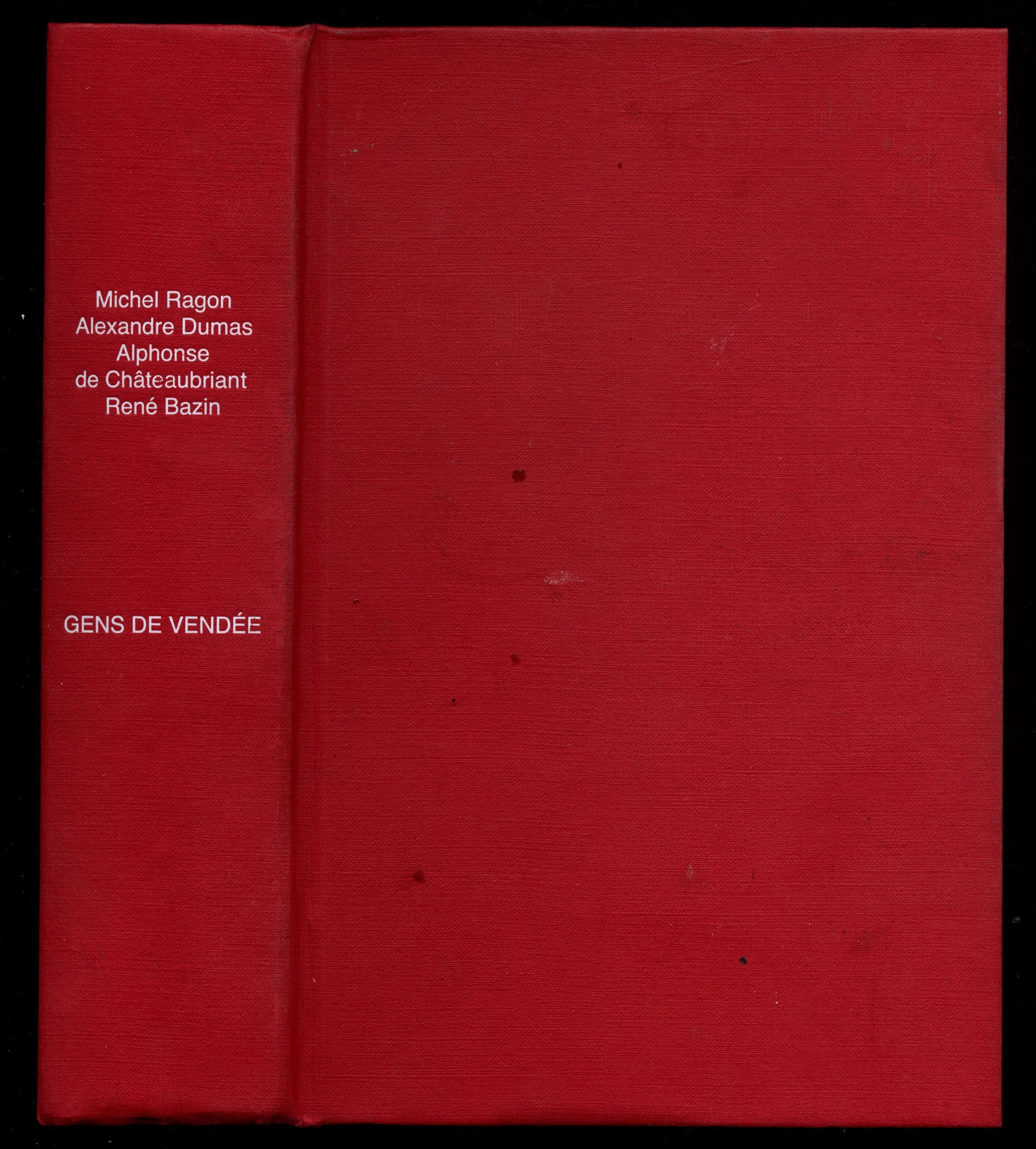 Gens de Vendée. 9782744108419