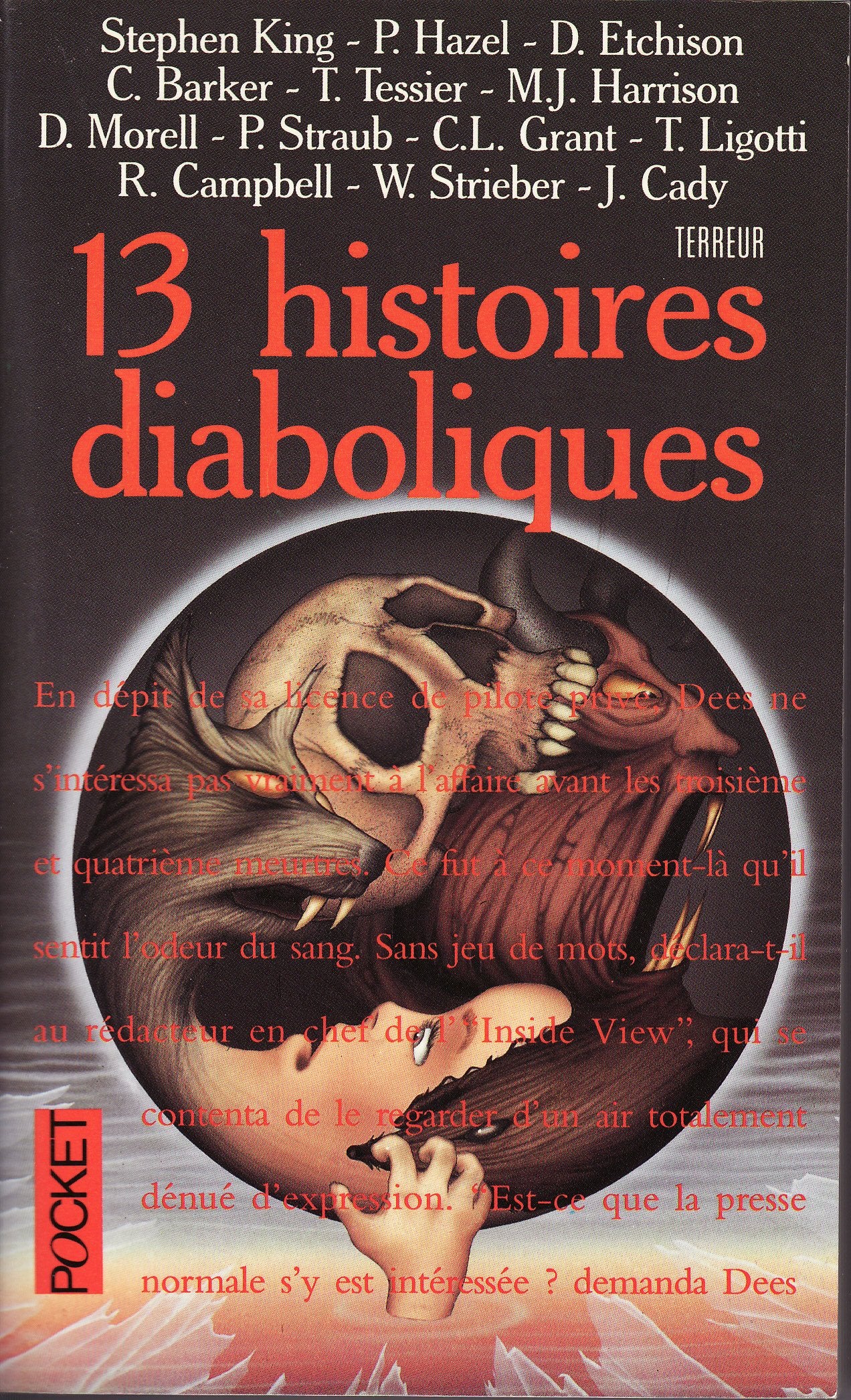 13 histoires diaboliques 9782266047227