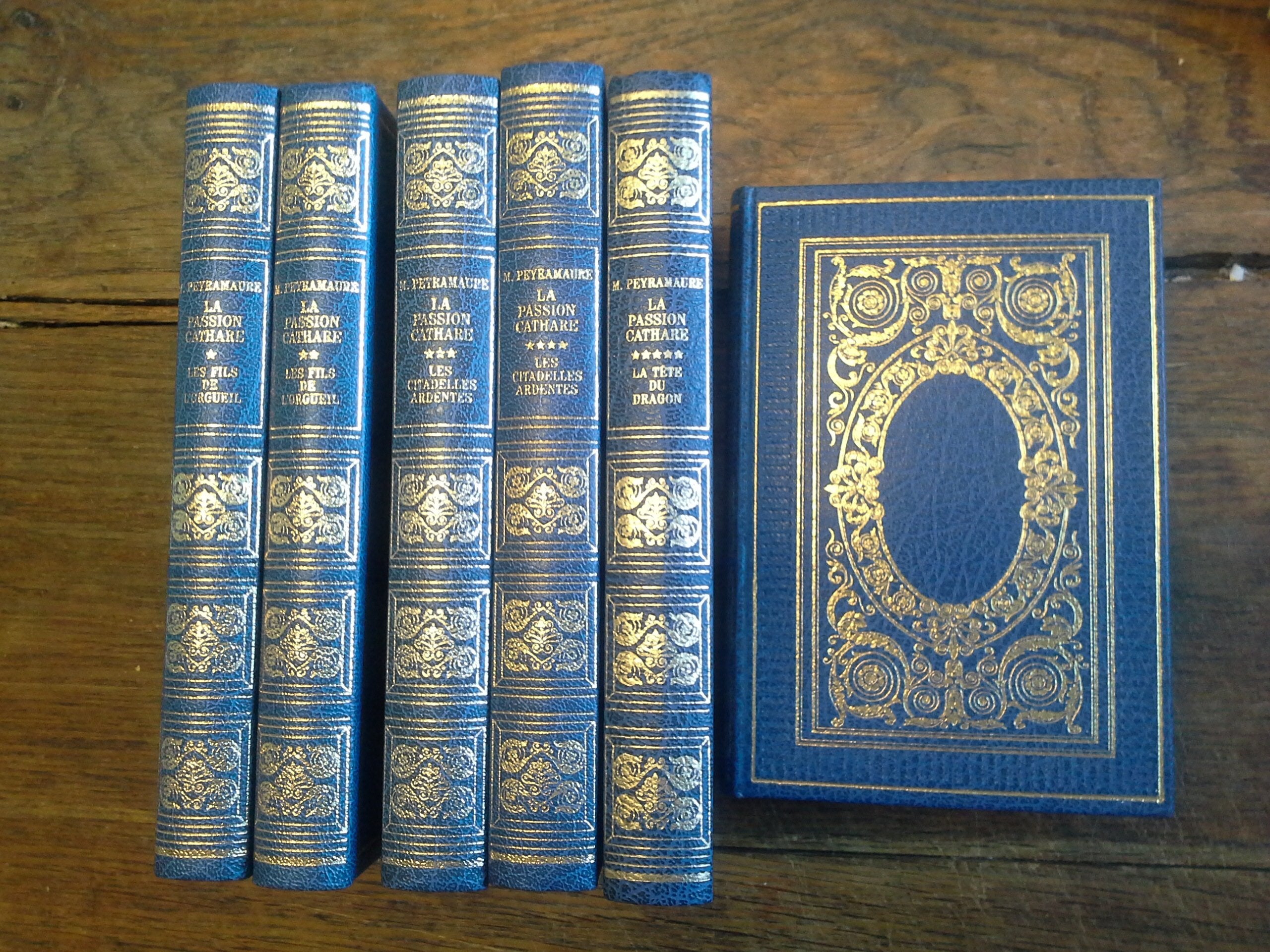 Michel Peyramaure - La passion Cathare - tomes 1 à 6 - complet -