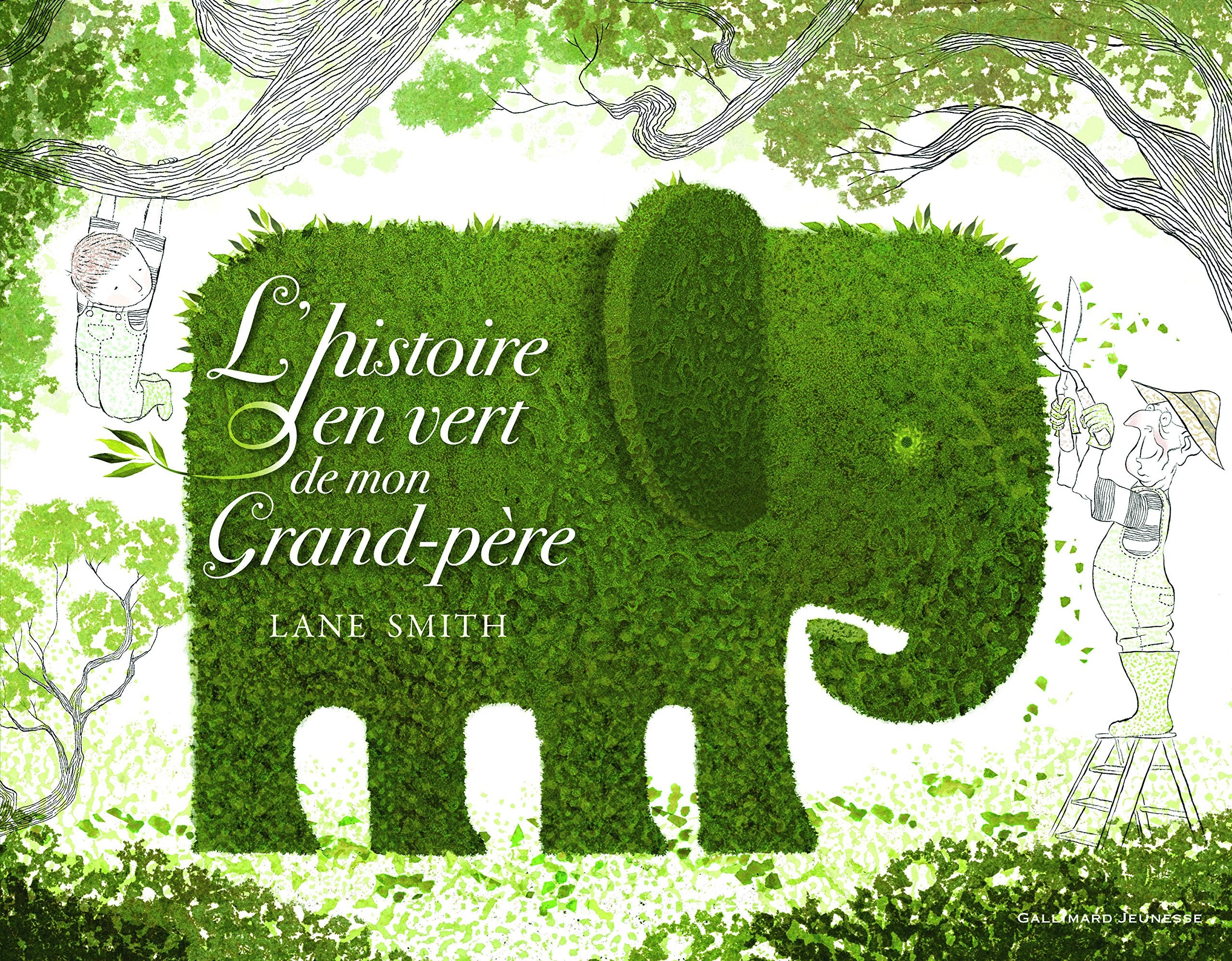 L'HISTOIRE EN VERT DE MON GRAND-PERE - A partir de 3 ans 9782070643936