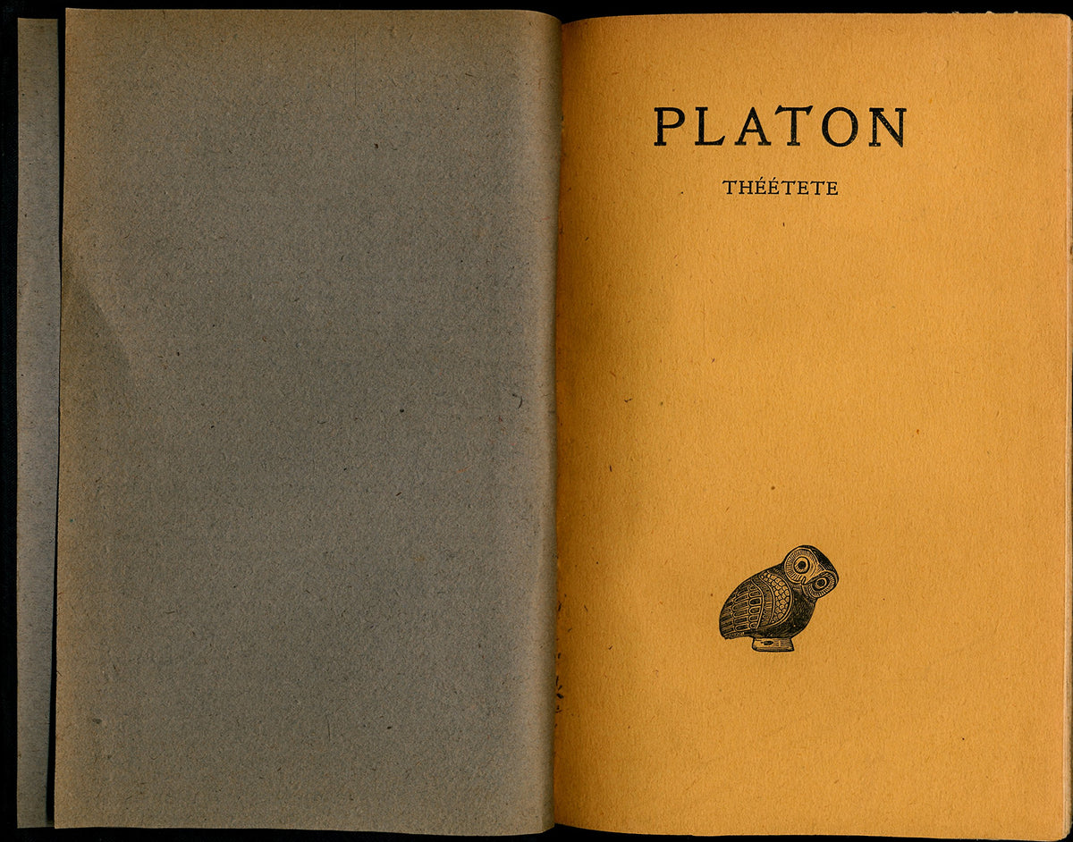 Oeuvres complètes, Tome VIII, 2ème partie : Théétète - Traduction seule de Auguste Diès