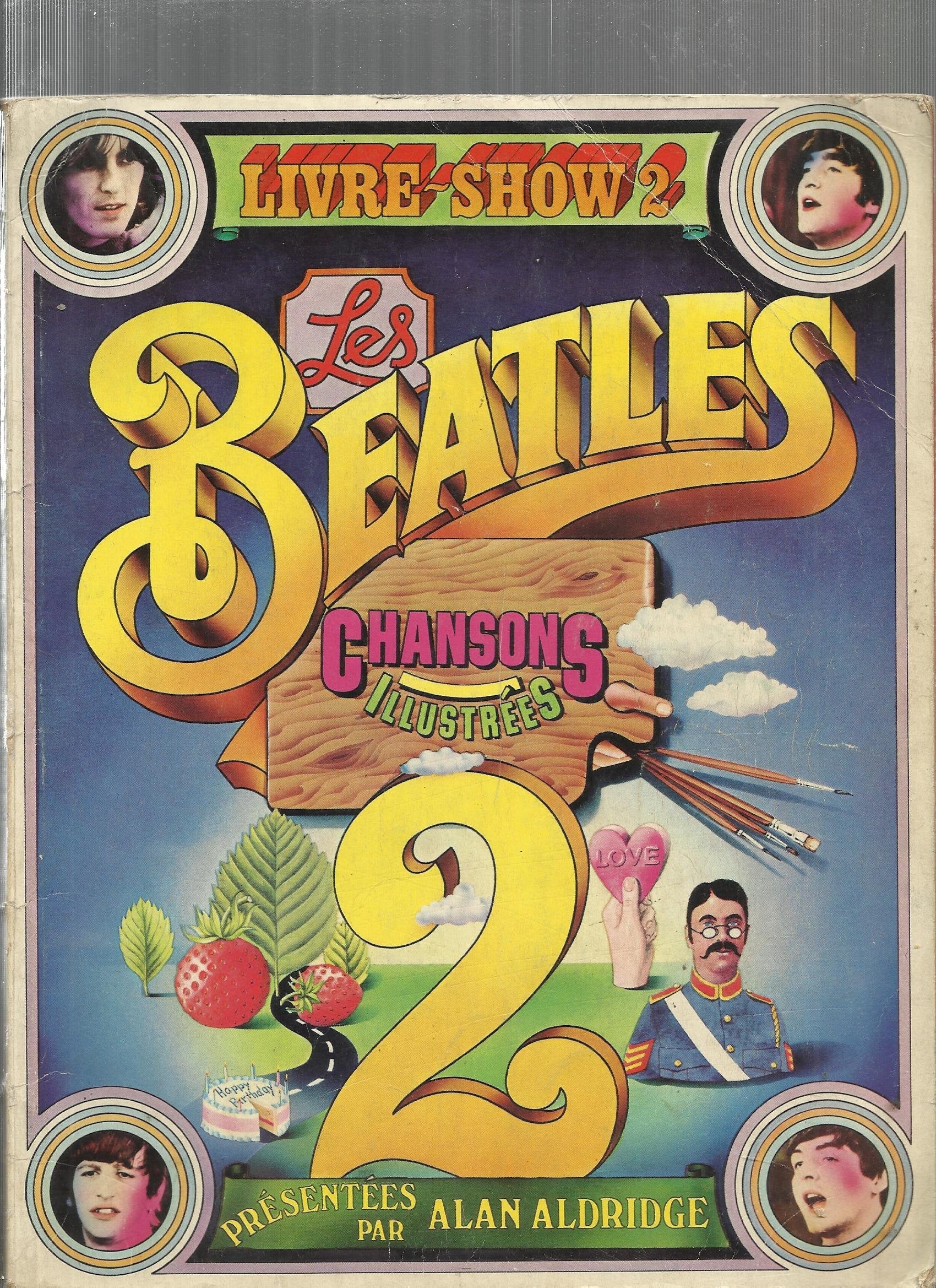 Les Beatles. Chansons illustrées. Livre show 2