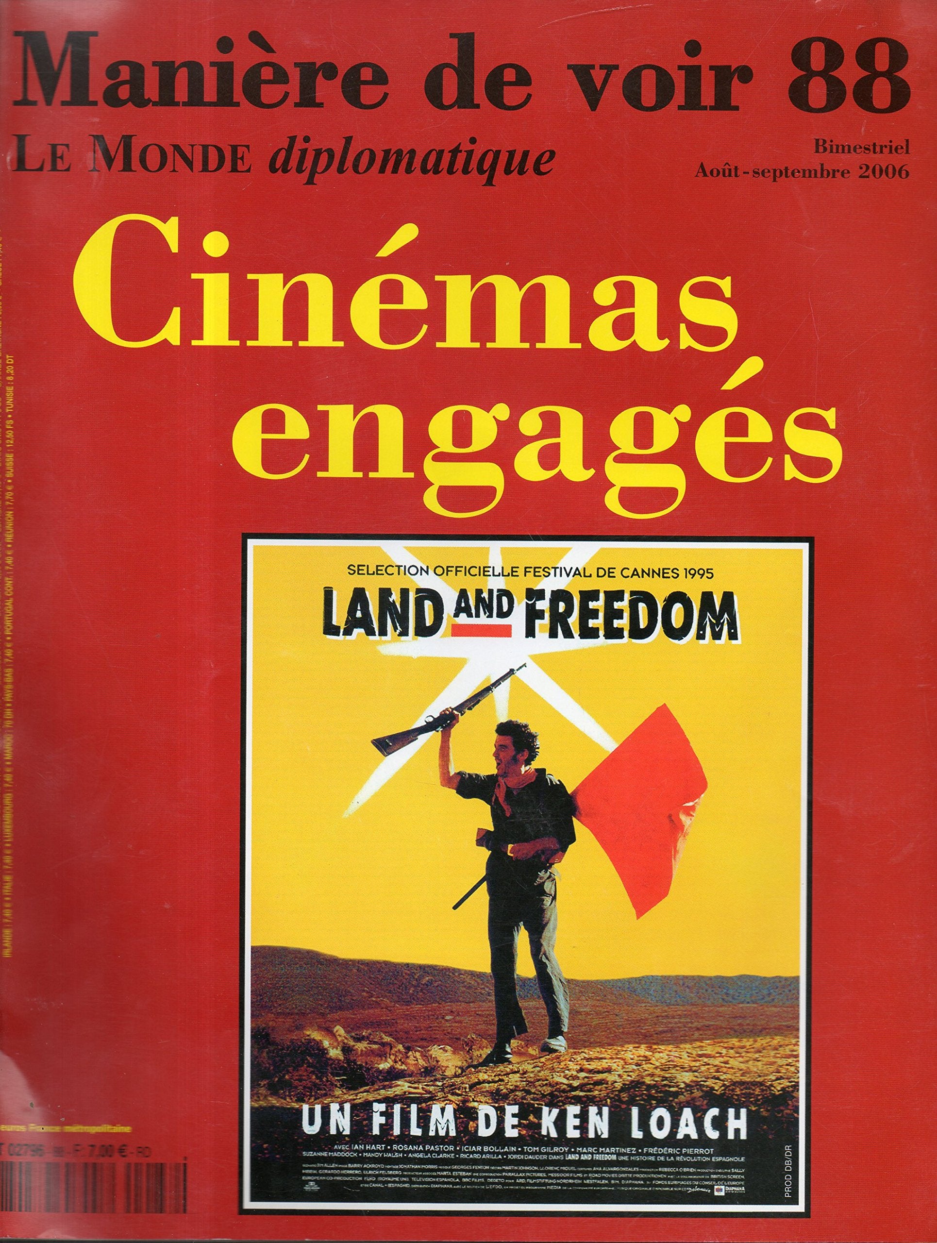 Manière de voir 88 : Cinémas engagés. 3780279607007