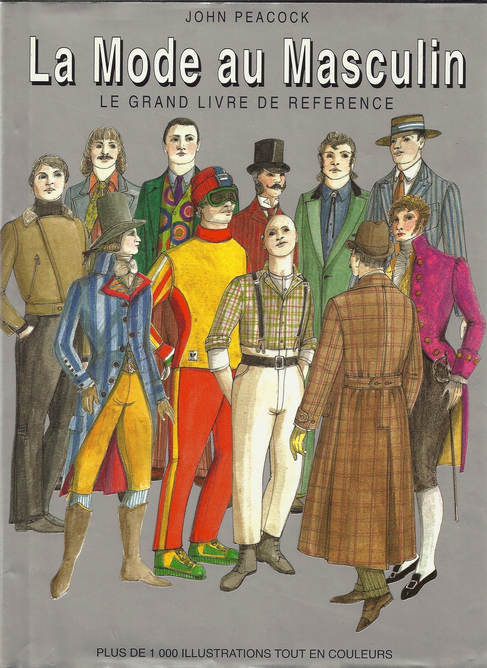 LA MODE AU MASCULIN - le grand livre de référence 9782865352791