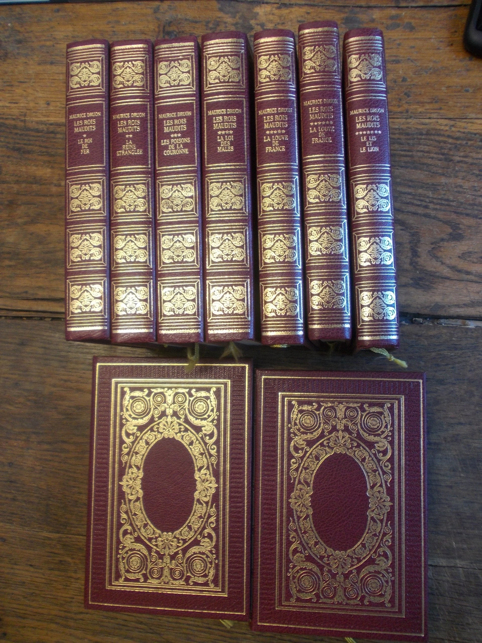 Ler rois maudits / Maurice Druon Tomes 1 à 9