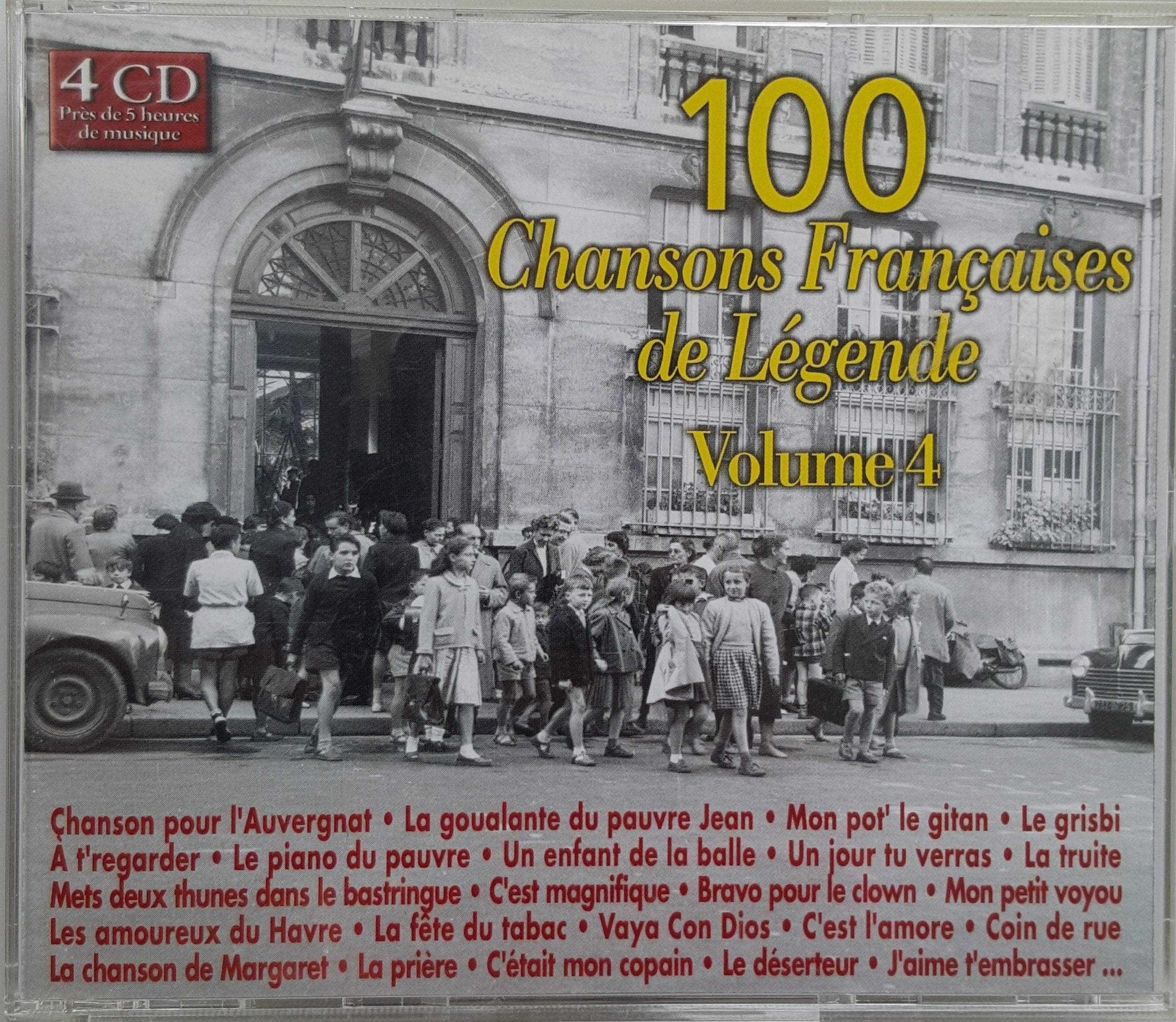 100 Chansons Françaises De Légende Vol 4 0724356054523
