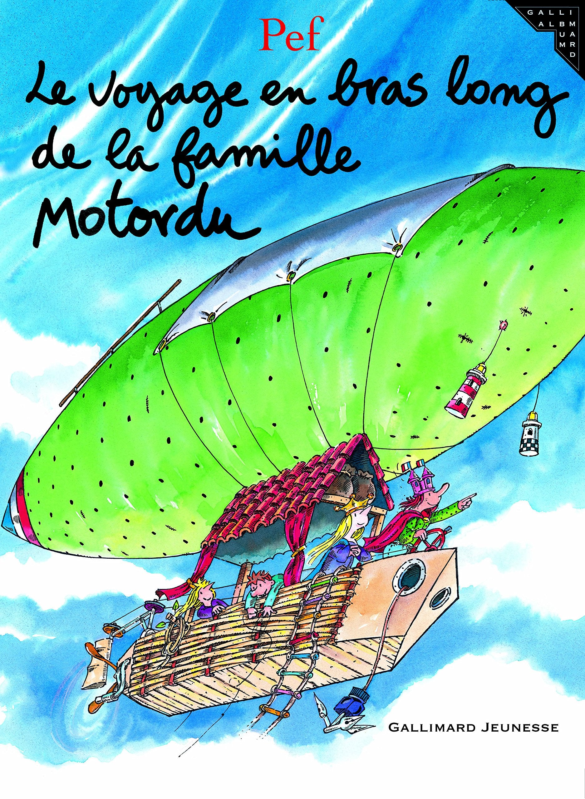 LE VOYAGE EN BRAS LONG DE LA FAMILLE MOTORDU 9782070576913