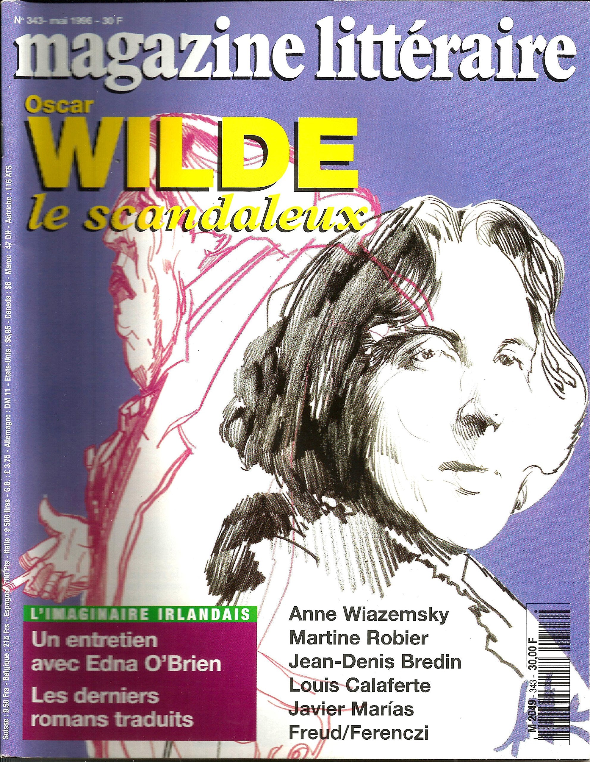 Magazine littéraire n 343 Oscar Wilde