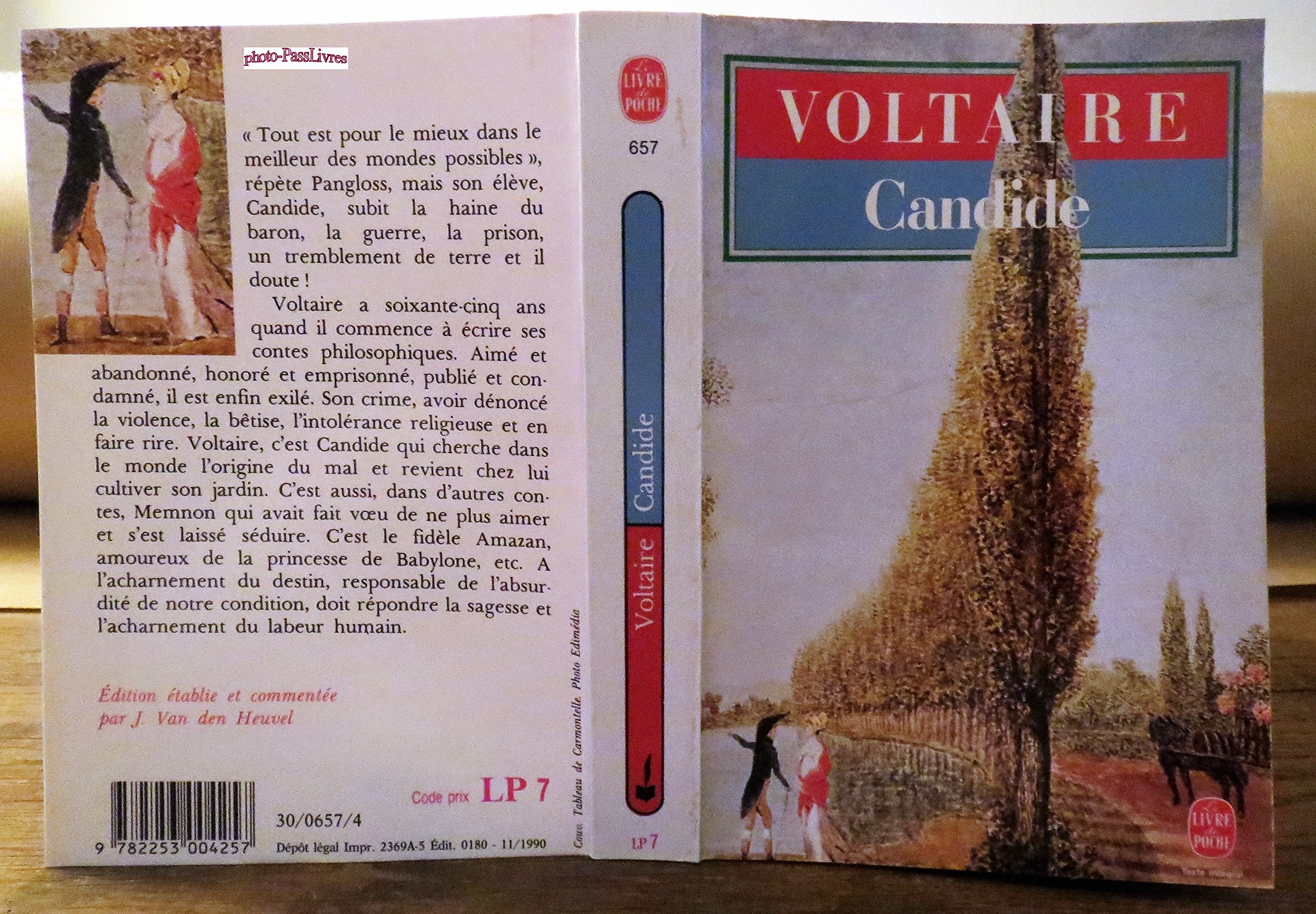 Candide ou l'optimisme - la princesse de Babylone et autres contes 9782253004257