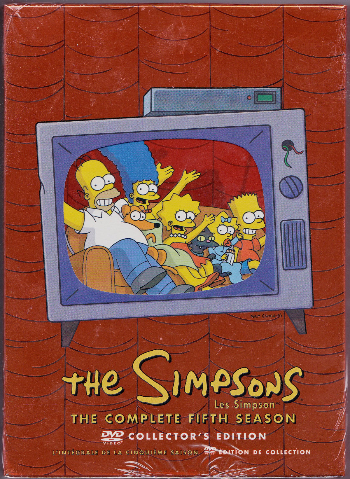 Les Simpson : L'Intégrale Saison 5 - Édition 4 DVD 8712626017547