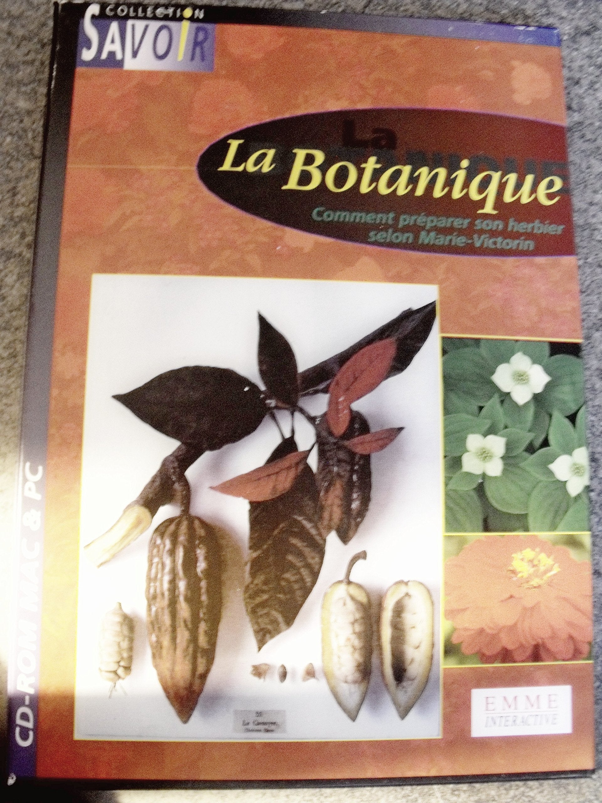 La botanique CD ROM mac et PC 3505373102650
