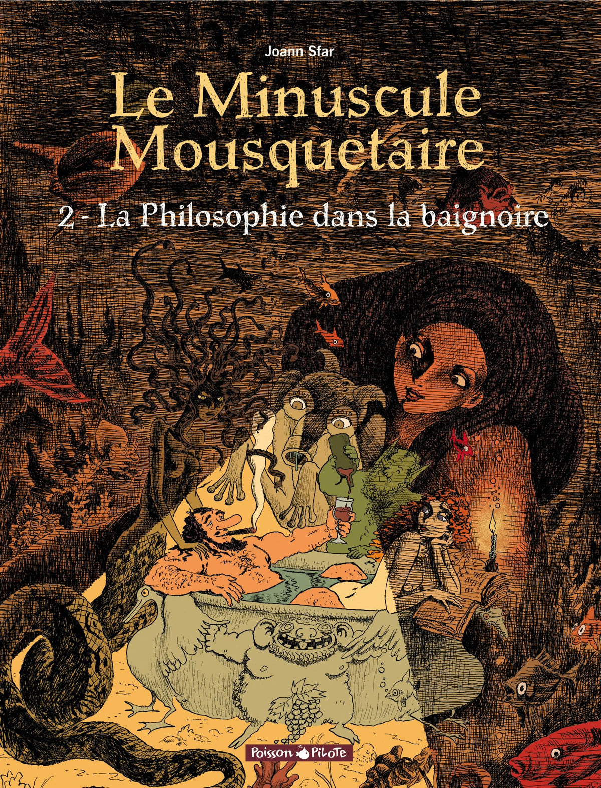 Minuscule mousquetaire - Poisson Pilote, tome 2 : Philosophie dans la baignoire 9782205053500
