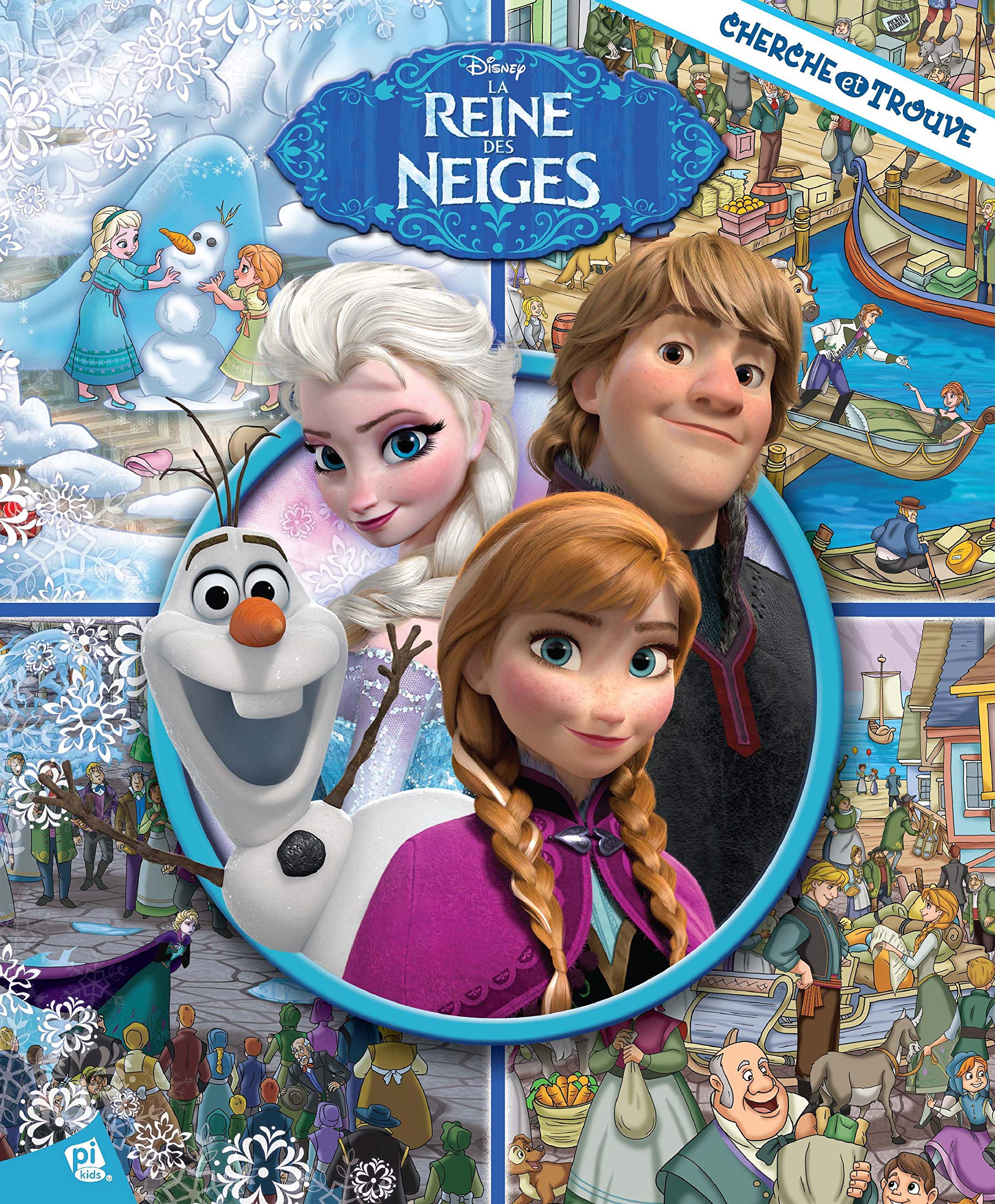 LA REINE DES NEIGES - CHERCHE ET TROUVE 9781450879620