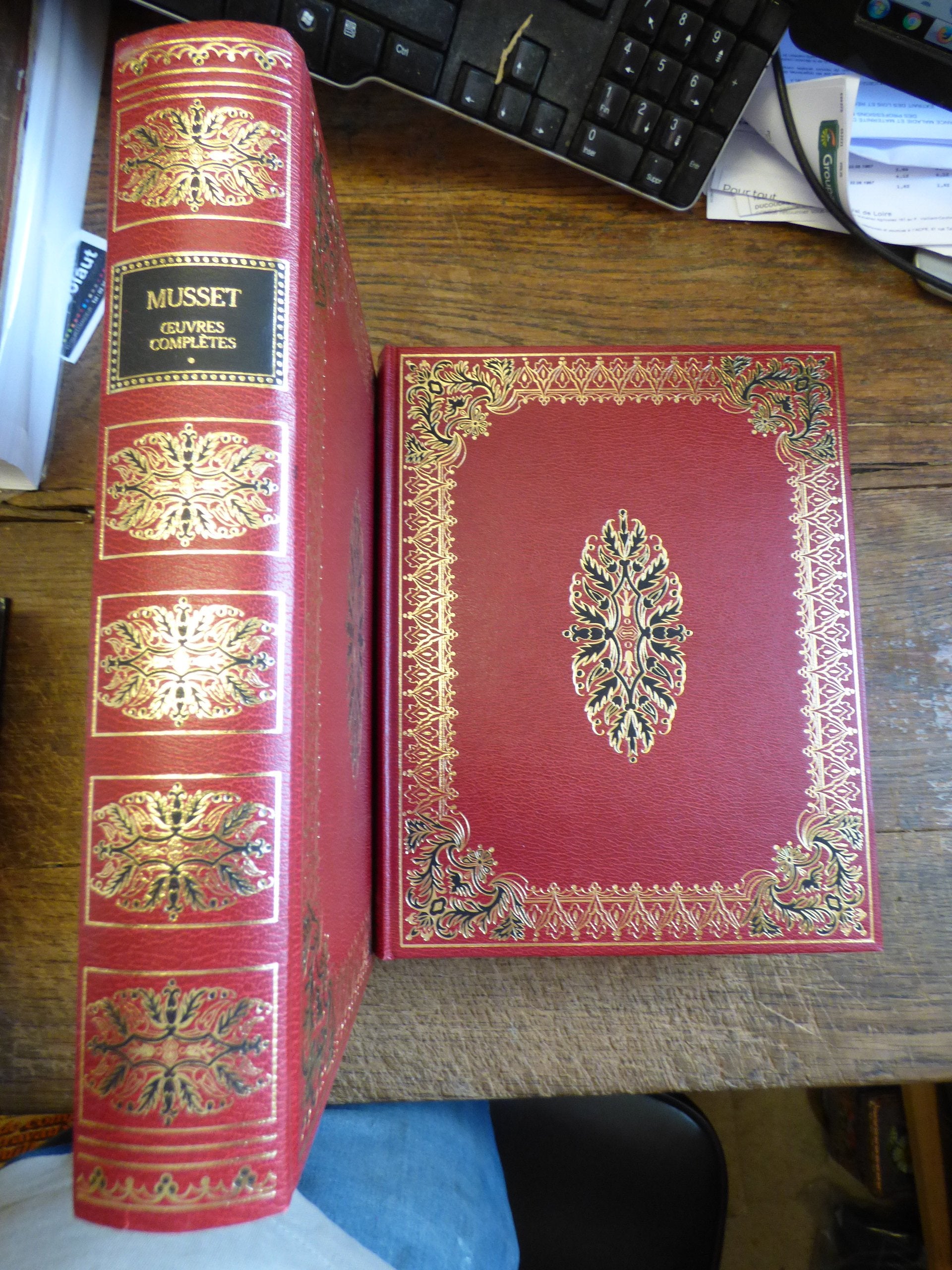 Œuvres complètes de Alfred Musset tomes 1 et 2 - édition crémille - 1989