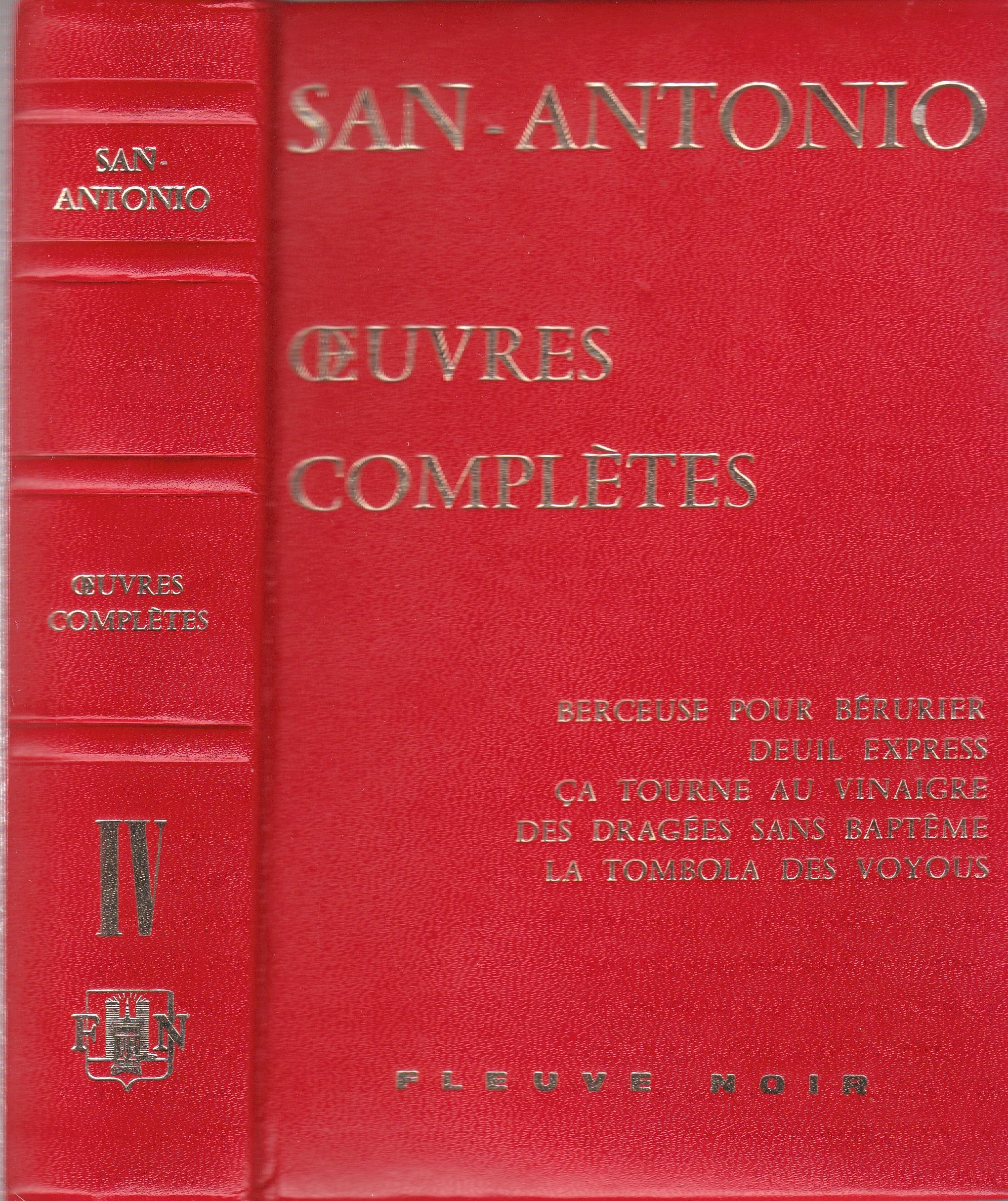 OEUVRES COMPLETES TOME IV