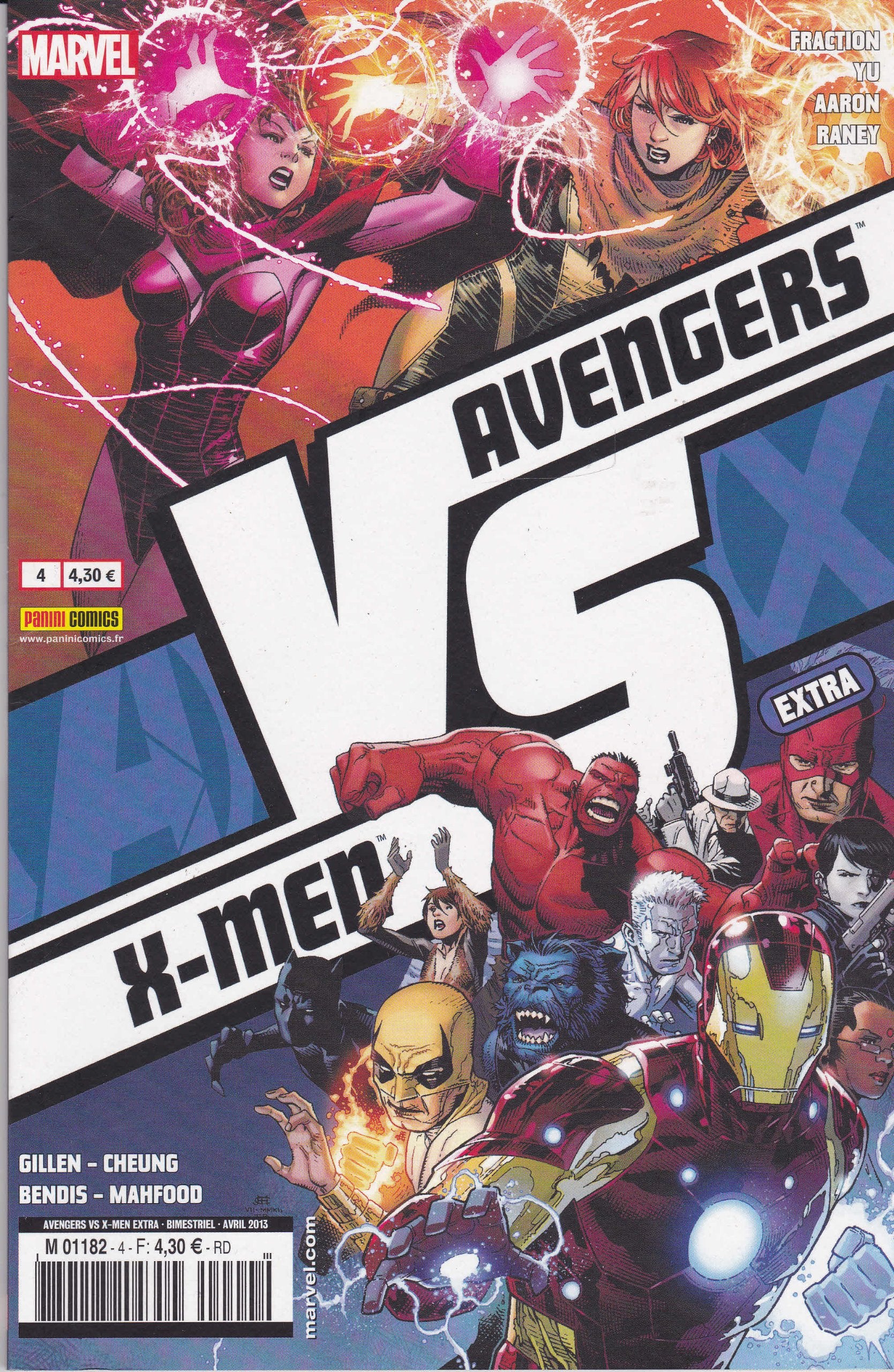 Avengers vs x-men extra 4 9782809432268