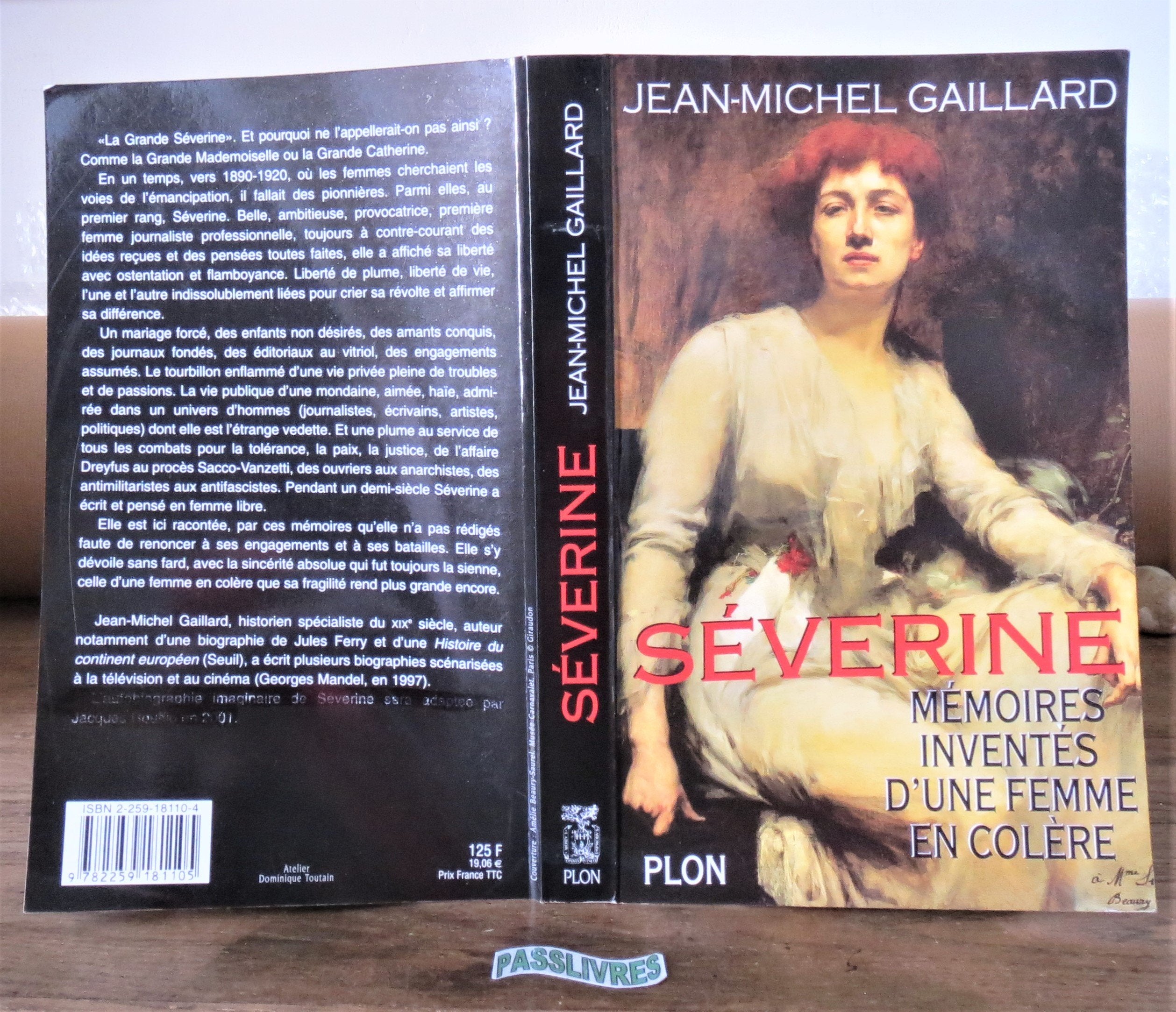 Severine. Memoires Inventees D'Une Femme En Colere 9782259181105