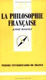 La philosophie française 9782130414735