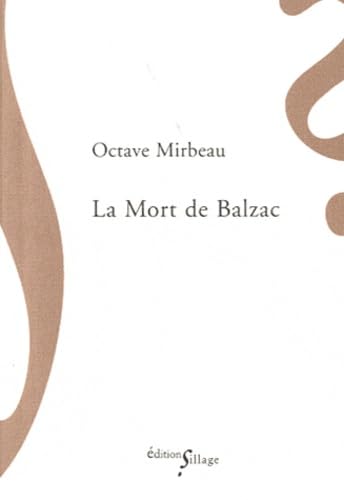 La Mort de Balzac 9782916266794