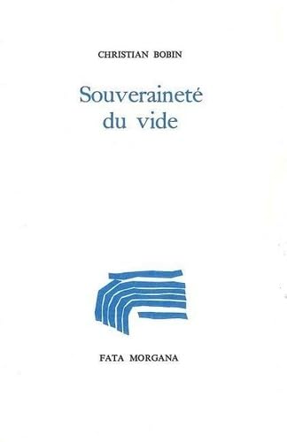 Souveraineté du vide 9782851940452