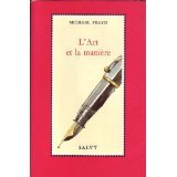 L'art et la manière 9782905899170