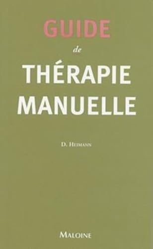 GUIDE DE THERAPIE MANUELLE 9782224027865