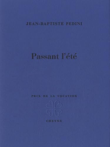 Passant l'été 9782841161843
