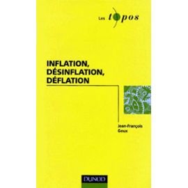 Inflation, désinflation, déflation 9782100035335