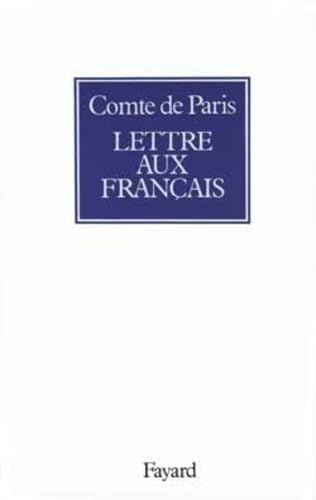 Lettre aux Français 9782213013169