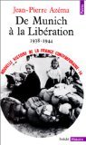 Nouvelle histoire de la France contemporaine, tome 14 : De Munich à la Libération, 1938-1944 9782020052153