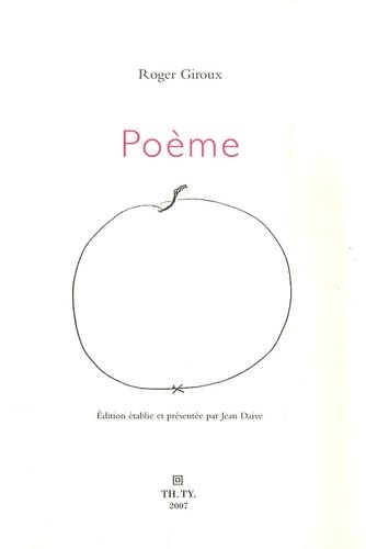 Poème 9782909657349