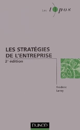 Les stratégies de l'entreprise 9782100068609