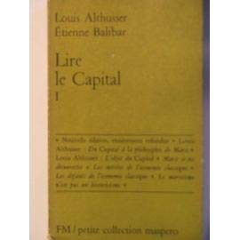 Lire le capital I 