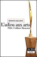 L'Adieu aux arts. 1926 : L'affaire Brancusi 9782700736830