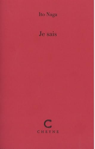 Je sais 9782841161119