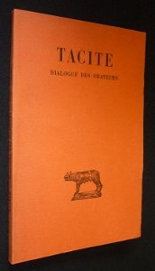 Dialogue des orateurs [Board book] [Jan 01, 1960] Tacite 