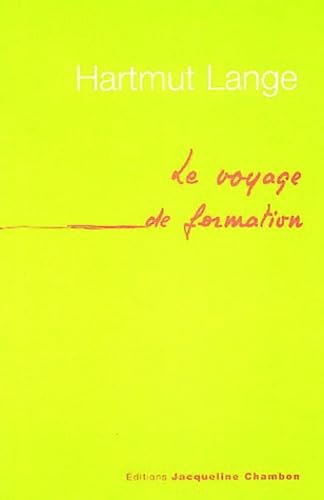 Le Voyage de formation 9782877112697
