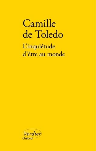 L'inquiétude d'être au monde 9782864326694