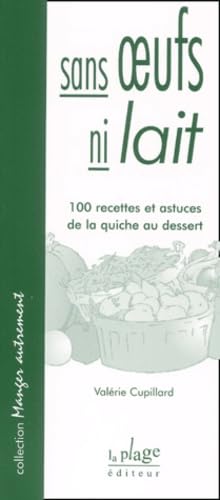 Sans lait et sans oeufs 9782842210915